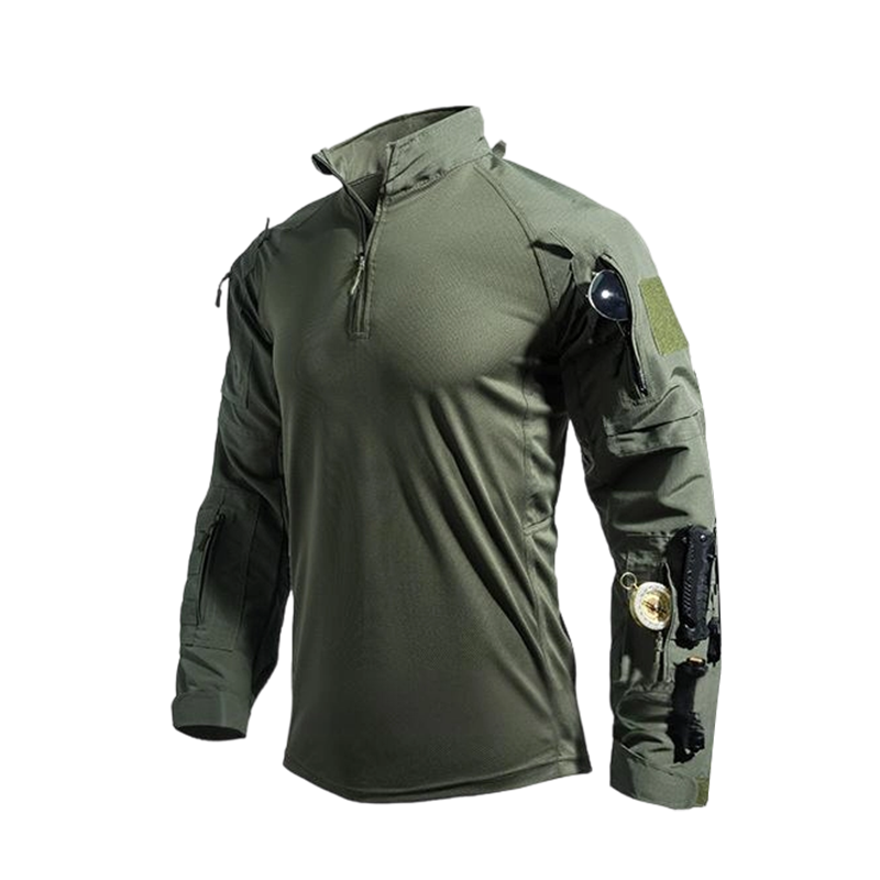 50% OFF! 💎 Durable Multi-Pocket Outdoor Workout Shirt – Breathable, Rugged & Tactical-Ready 🌲💪