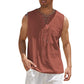 ⌛Limited-Time Offer-Men's Casual Sleeveless Lace-Up Tank Top