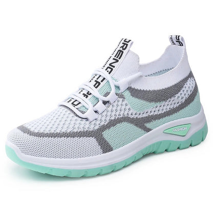 👟 Lightweight Comfort | Women's Breathable Lace-Up Walking Shoes