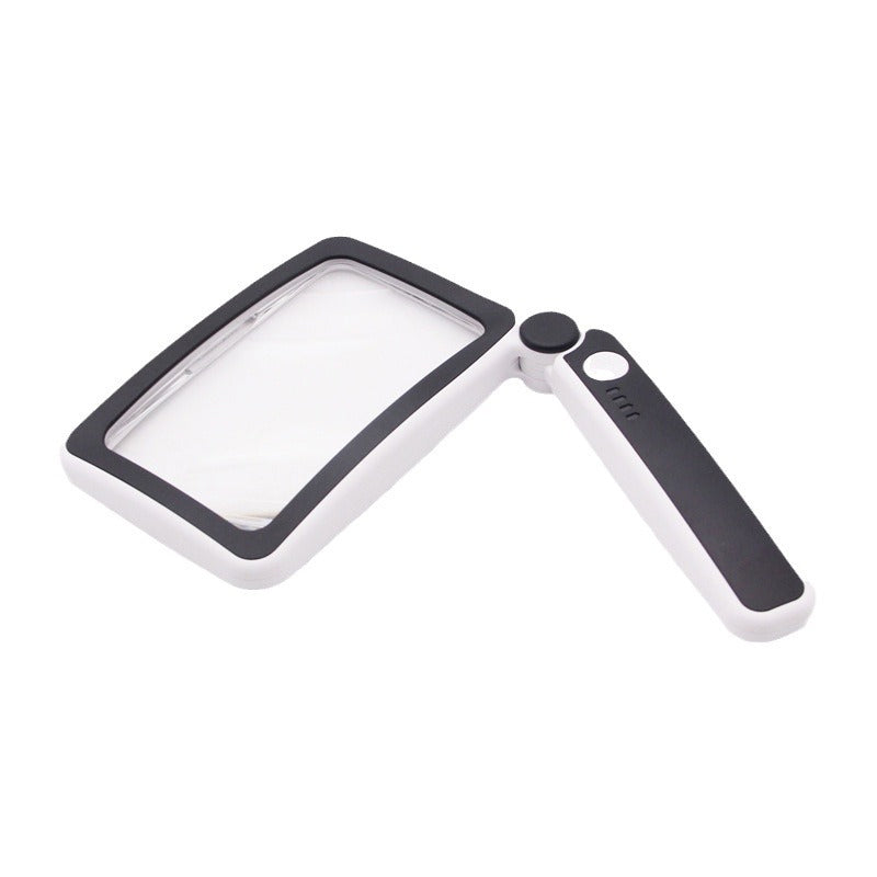 🔥Folding Handheld Magnifying Glass with Light for Reading
