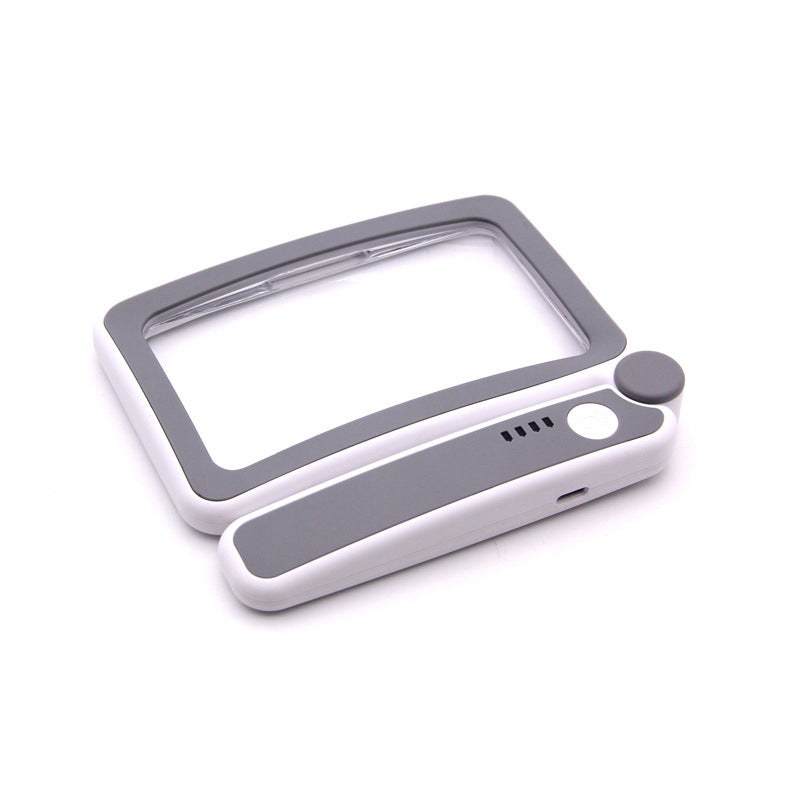 🔥Folding Handheld Magnifying Glass with Light for Reading