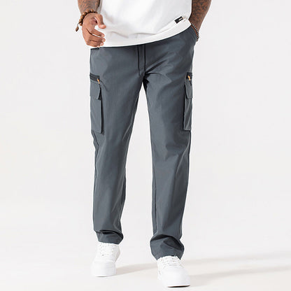 👖 LIMITED-TIME 50% OFF! 🪂 Men's Casual Cargo Pants with Multiple Pockets – Adjustable Waist, Durable Fabric 🏔️