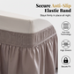 🔥Now on sale-Effortless Setup Elastic Bed Skirt