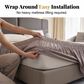 🔥Now on sale-Effortless Setup Elastic Bed Skirt
