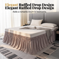 🔥Now on sale-Effortless Setup Elastic Bed Skirt