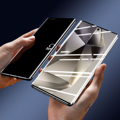 HD/Anti-Peeping Tempered Glass Screen Protector with Auto-Alignment Kit