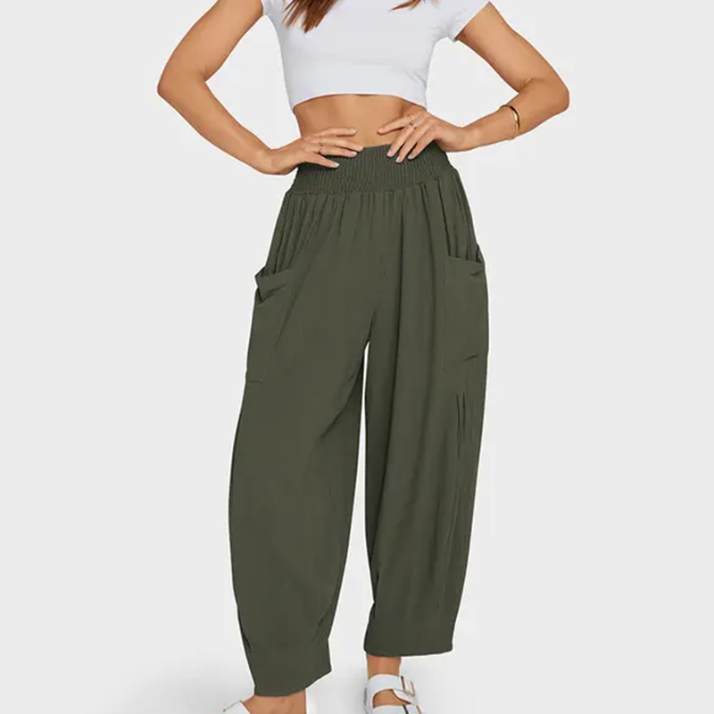 📢📢Limited-time 50% off-Women's Casual Loose High-Waisted Harem Pants