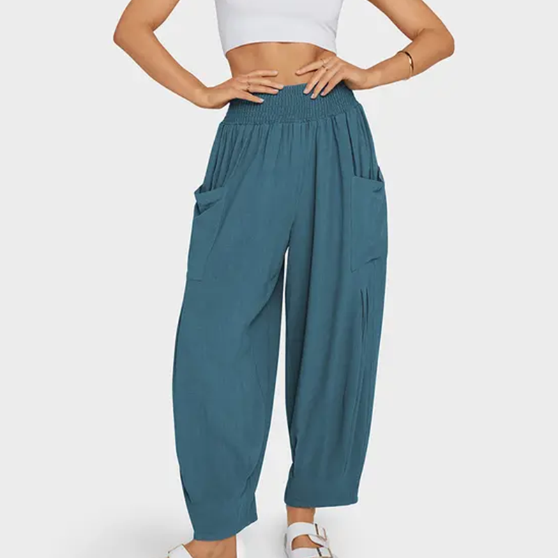 📢📢Limited-time 50% off-Women's Casual Loose High-Waisted Harem Pants