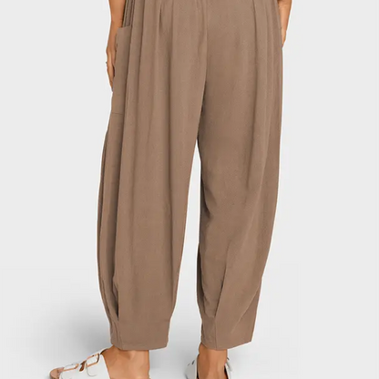 📢📢Limited-time 50% off-Women's Casual Loose High-Waisted Harem Pants