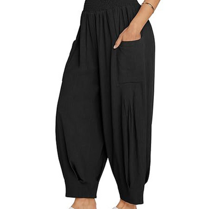 📢📢Limited-time 50% off-Women's Casual Loose High-Waisted Harem Pants