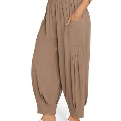 📢📢Limited-time 50% off-Women's Casual Loose High-Waisted Harem Pants