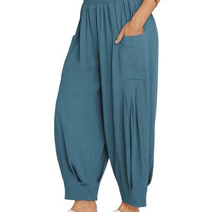 📢📢Limited-time 50% off-Women's Casual Loose High-Waisted Harem Pants