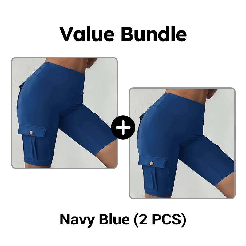 💥🧘‍♀️🍑 50% OFF! High‑Waist Butt‑Lifting Shorts – 4‑way stretch, squat‑proof. Pockets for phone & keys. Gentle tummy control, all‑day comfort. Your workout bestie. 🩳✨