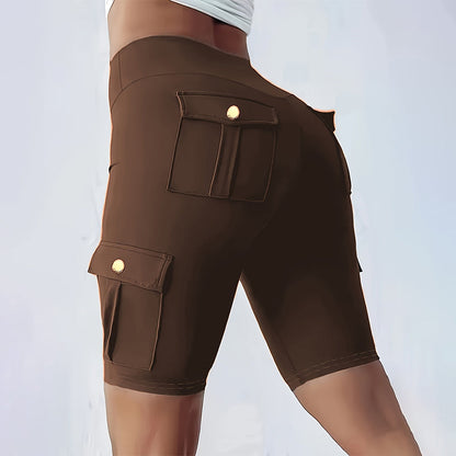 💥🧘‍♀️🍑 50% OFF! High‑Waist Butt‑Lifting Shorts – 4‑way stretch, squat‑proof. Pockets for phone & keys. Gentle tummy control, all‑day comfort. Your workout bestie. 🩳✨