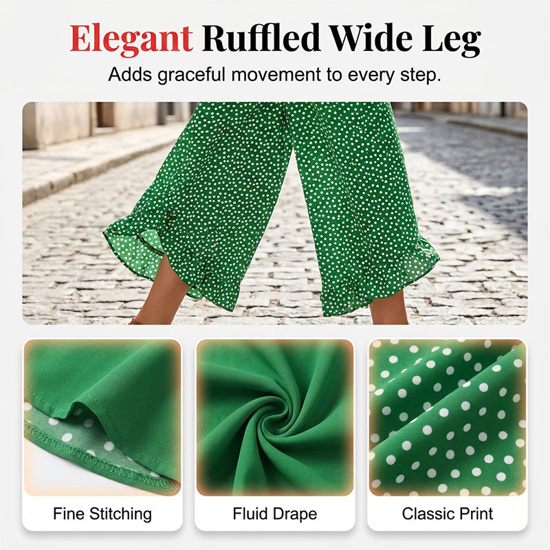 💖50% OFF🌺Women’s Flowy High Waist Wide-Leg Pants – Slimming, Comfy & Chic