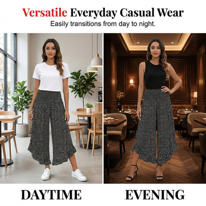 💖50% OFF🌺Women’s Flowy High Waist Wide-Leg Pants – Slimming, Comfy & Chic