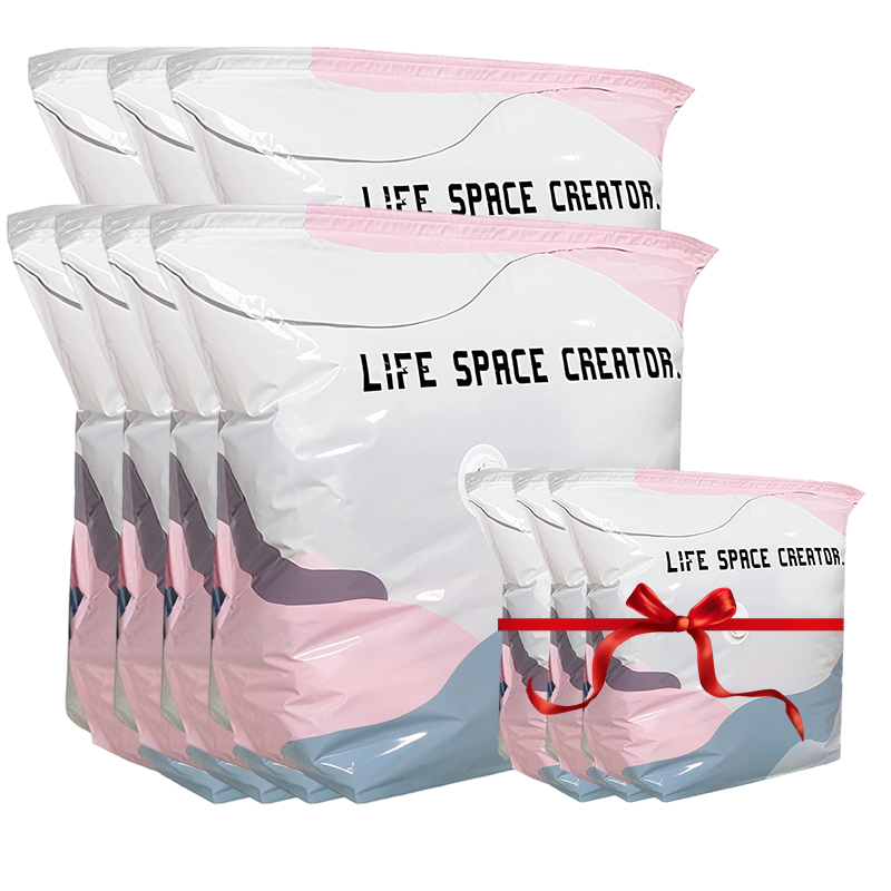 ⏰⌛Buy 5 Get 5 Free🧳No‑Pump Vacuum Storage Bags – Press & Seal, No Pump Needed. Saves 80% Space, Keeps Clothes Dry & Dust‑Free