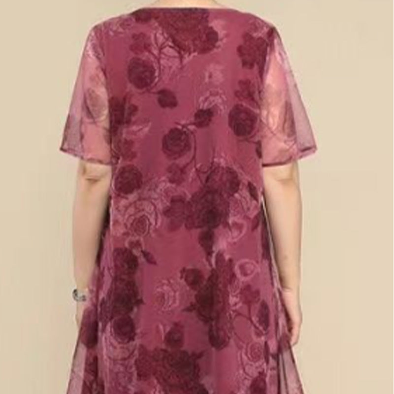 Women's Elegant Casual Lightweight Printed Dress