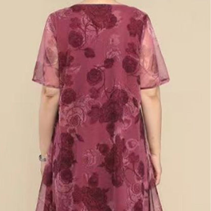 Women's Elegant Casual Lightweight Printed Dress
