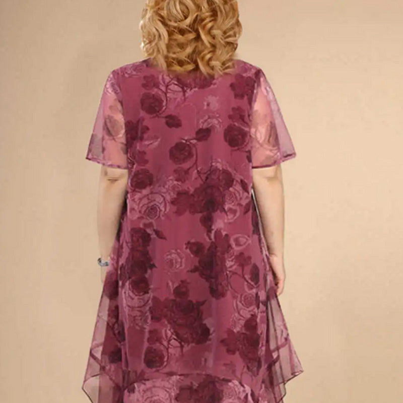 Women's Elegant Casual Lightweight Printed Dress
