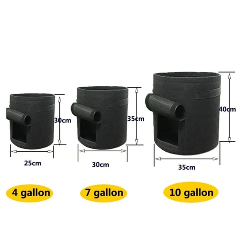 Buy 2 Get 1 Free 🚀Cloth crop planting bags with harvesting windows