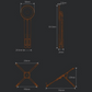 4-in-1 Multifunctional Magnetic Device Stand