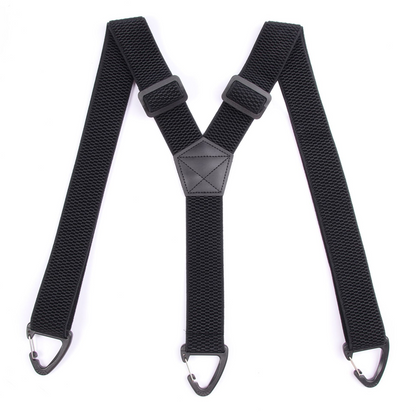 📢📢High elasticity Men's X-Back Suspenders with Hook Clips