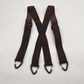 📢📢High elasticity Men's X-Back Suspenders with Hook Clips
