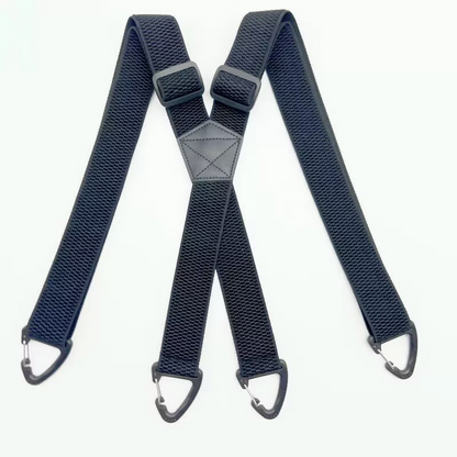 📢📢High elasticity Men's X-Back Suspenders with Hook Clips