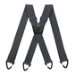 📢📢High elasticity Men's X-Back Suspenders with Hook Clips