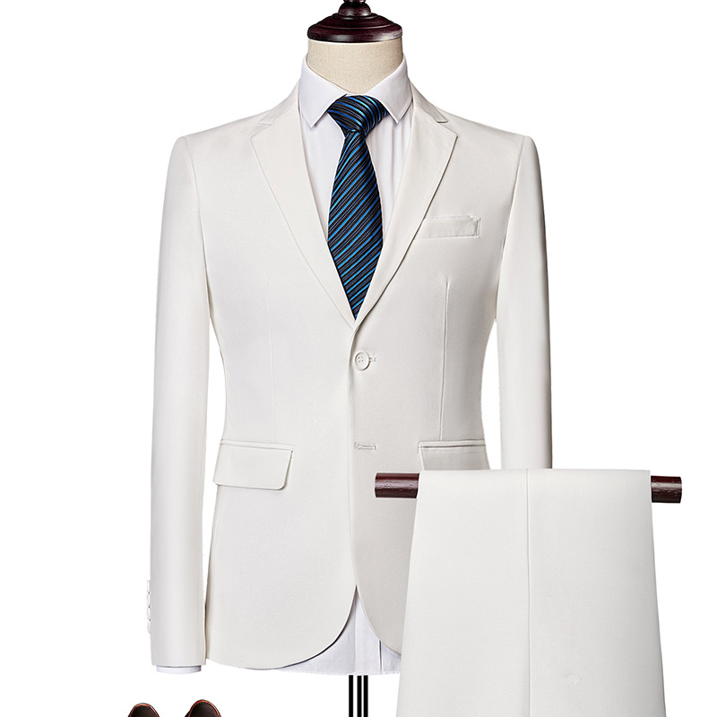 ✨👔50% OFF! 🔥Men's 2-piece modern fit business suit set