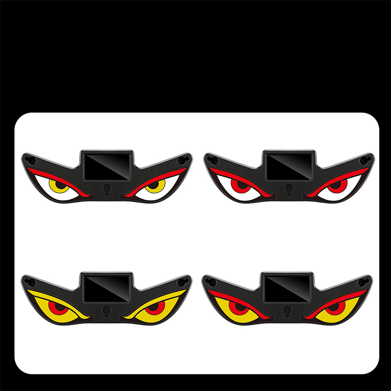 Solar Powered Devil's Eye LED Car Warning Light