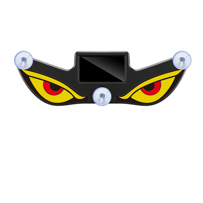 Solar Powered Devil's Eye LED Car Warning Light