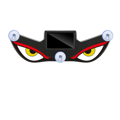 Solar Powered Devil's Eye LED Car Warning Light