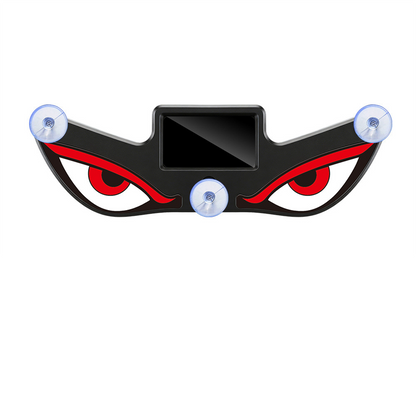 Solar Powered Devil's Eye LED Car Warning Light