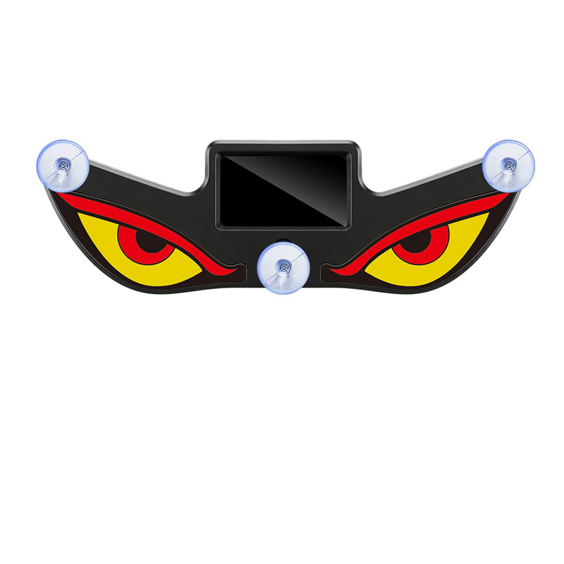 Solar Powered Devil's Eye LED Car Warning Light