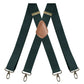 📢📢High elasticity Men's X-Back Suspenders with Hook Clips