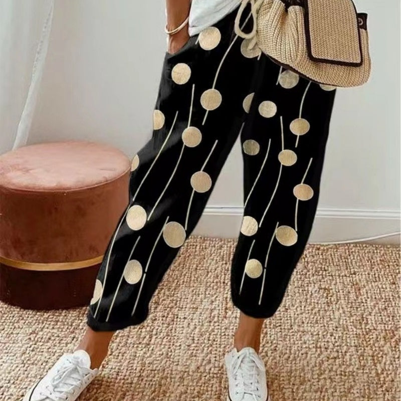 🔥Hot Sale Offers-Women's Printed Multicolor Casual Pants