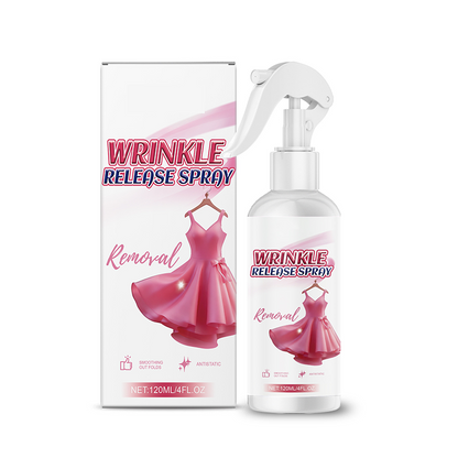 ⏰🔥LIMITED-TIME OFFER! ⚡ Instant Static Guard & Wrinkle Release Spray – Smooth, Fresh & Ready to Wear ✨