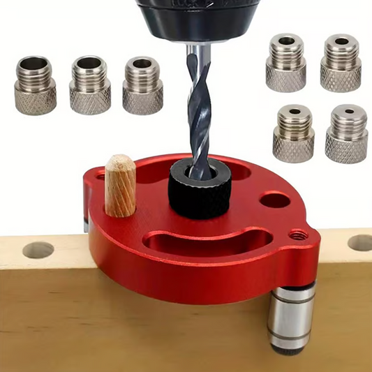🔨 Self-Centering Dowel Jig Kit 🪚✨ the secret to pro‑grade woodworking. 🛠️💥