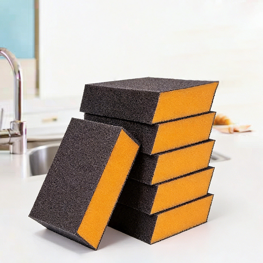 BUY 5 GET 10 FREE-Heavy-Duty Scouring Sponge for Kitchen & Pots
