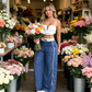 📢📢50% OFF !! ⏰Women's High-Waist Wide-Leg Pants