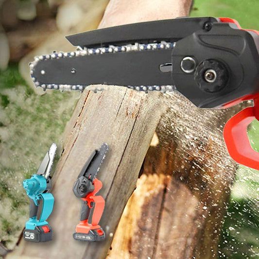 Mini 6" Rechargeable Chain Saw