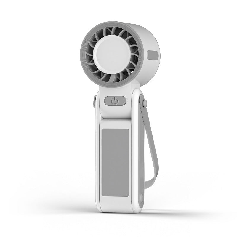Foldable Handheld Fan with Cooling Plate