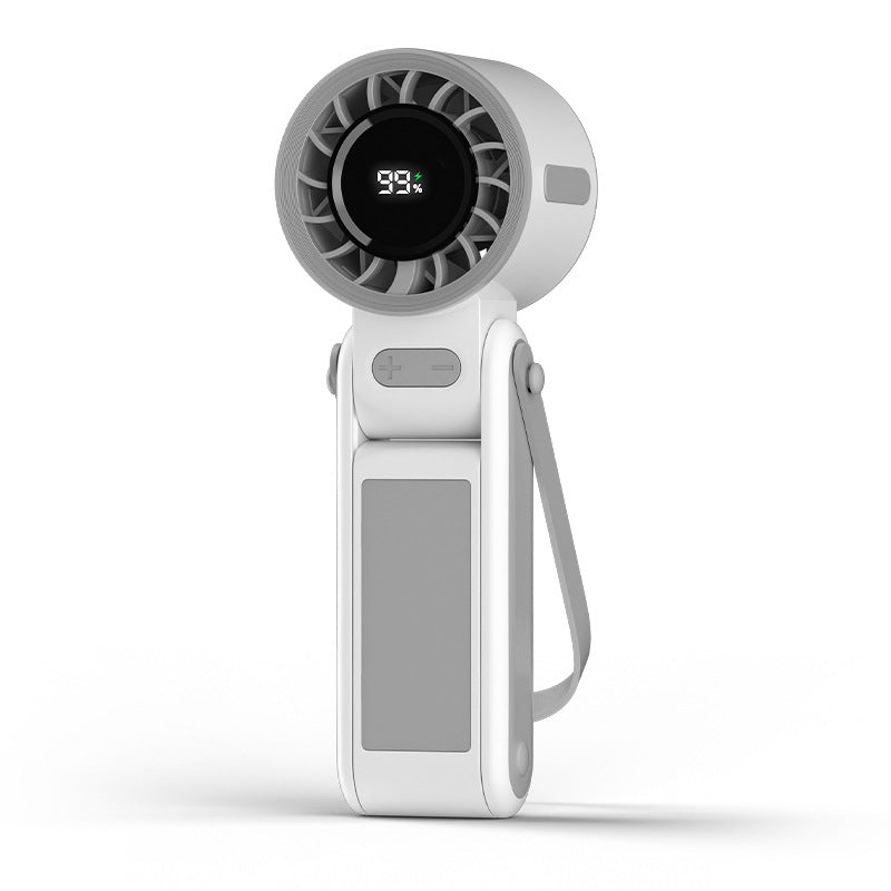 Foldable Handheld Fan with Cooling Plate