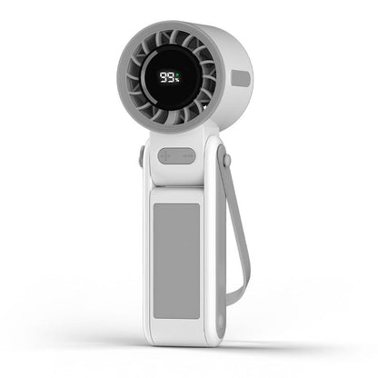 Foldable Handheld Fan with Cooling Plate