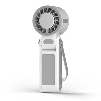 Foldable Handheld Fan with Cooling Plate