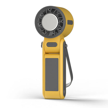 Foldable Handheld Fan with Cooling Plate