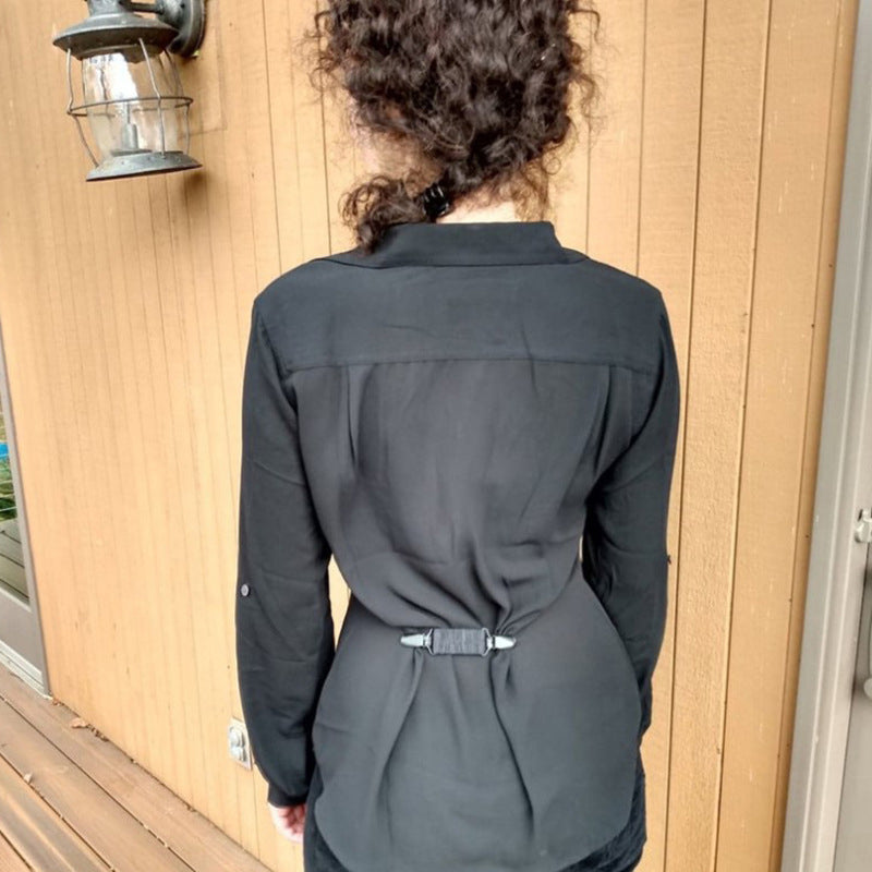 BUY 5 GET 5 FREE-Alloy Elastic Waist Clip for Clothing