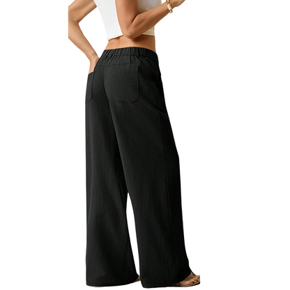 ✨ Women's High-Waist Wide-Leg Trousers